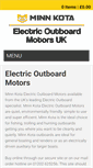 Mobile Screenshot of electric-outboard-motors.co.uk